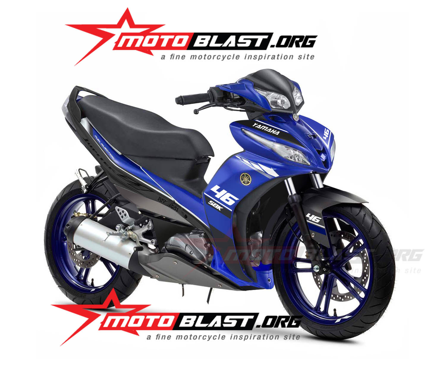 Foto Modifikasi Motor Jupiter Z F1 Terkeren Dan Terbaru 