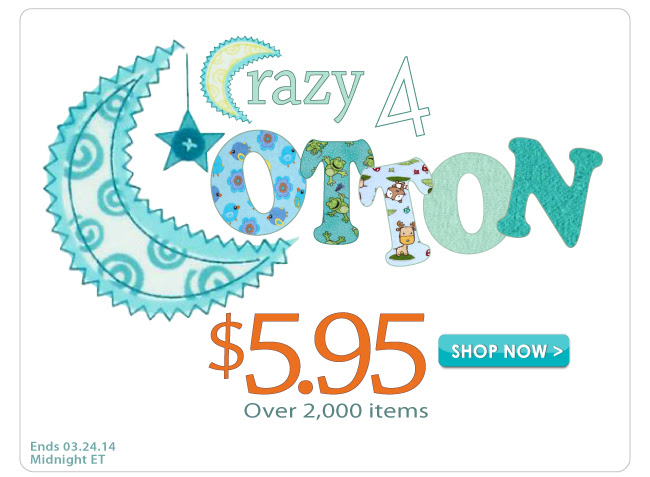 Crazy for Cotton $5.95 yard