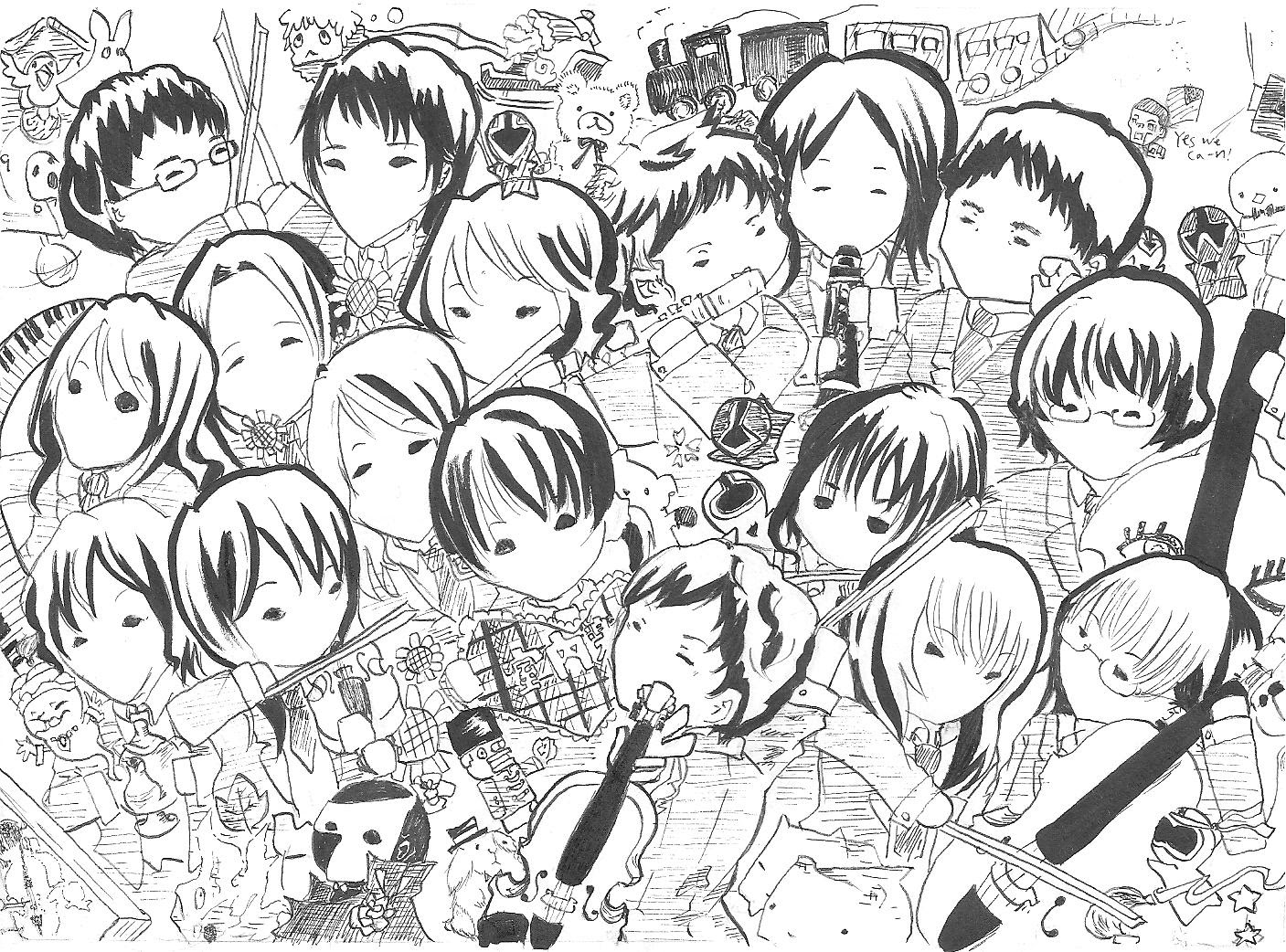 ぜいたく卒業 文集 イラスト ディズニー島