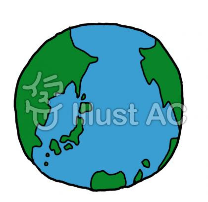無料イラスト画像 綺麗な地球 イラスト 書き方 簡単