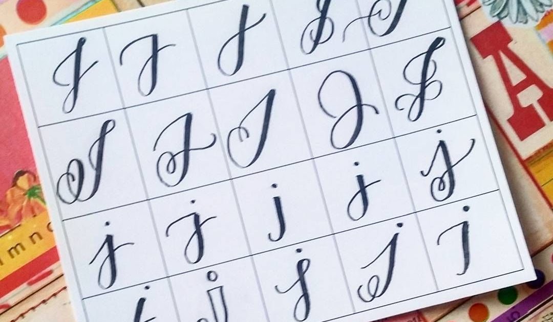 Capital J In Cursive Handwriting