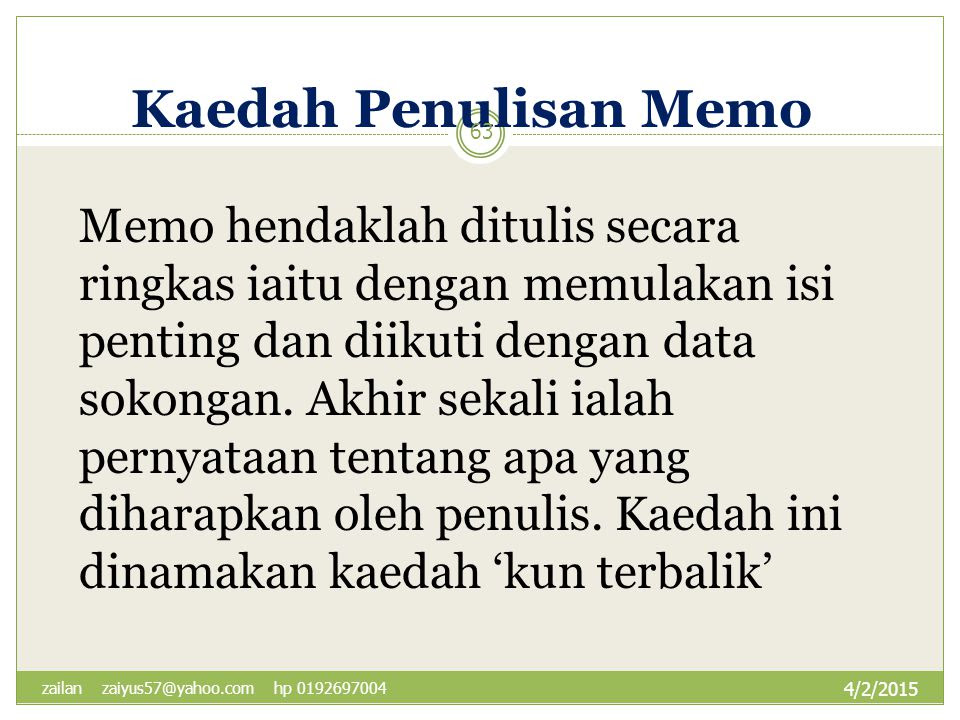 Surat Rasmi Tandatangan Bagi Pihak - Rasmi V
