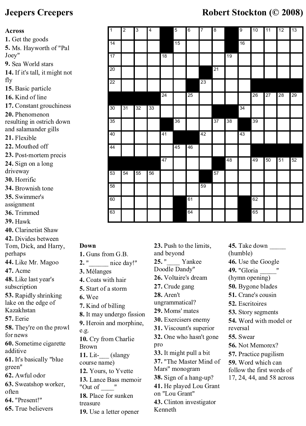 Apr 15, 2017 · puzzle workshop is a solid crossword software, and with its simple interface it will be perfect for both basic and advanced users alike. Beekeeper Crosswords