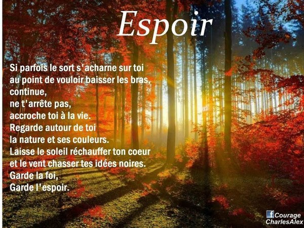 Image De Citation Espoir Citation Sur La Vie Et La Maladie