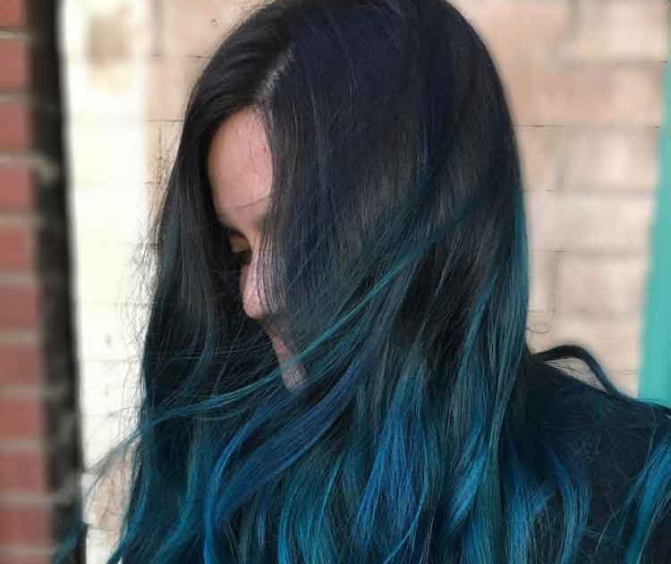  Cat  Rambut  Warna  Biru  Yang Bagus