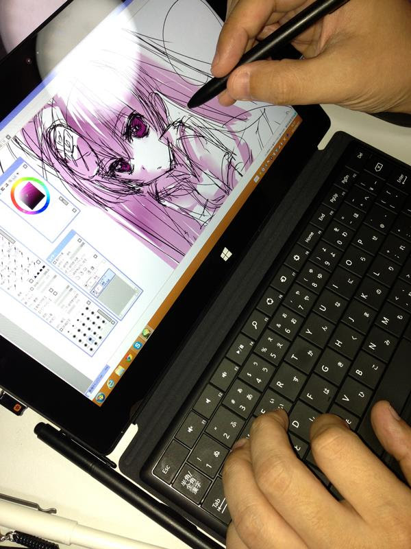 最高のsurface Pro2 イラスト アニメ画像