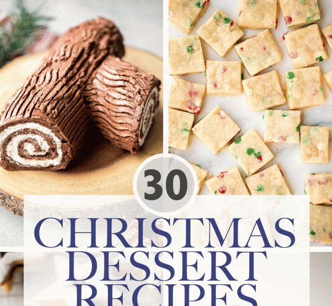 Most Popular Christmas Desserts : 65 Best Christmas ...