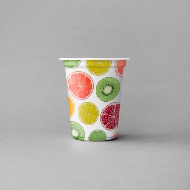Download 8.678+ Yogurt Cup Mockup Free - psdmockup