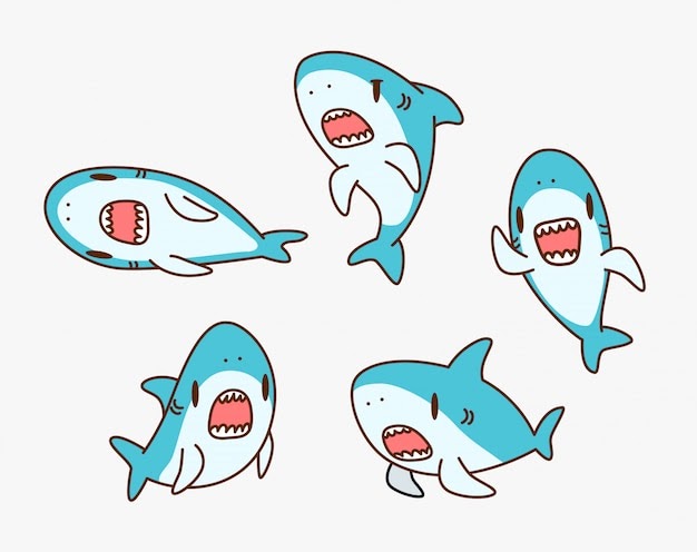 鮫 イラスト かわいい 無料 Japan Image