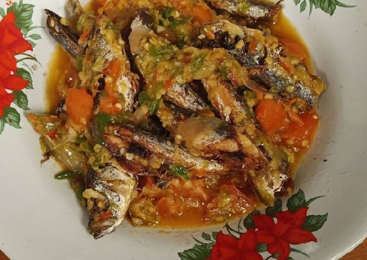 Sambal Ikan Asin Campur Terong / Resep terong sambal tahu ikan asin