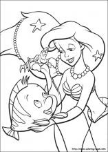 Looking for mermaid coloring pages for your little girl, or just because they're beautiful and fun to color in? The Little Mermaid Coloring Pages On Coloring Book Info