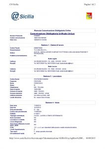Modulo Unilav - Modulo