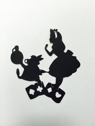 ベストフリー アリス シルエット イラスト ただのディズニー画像