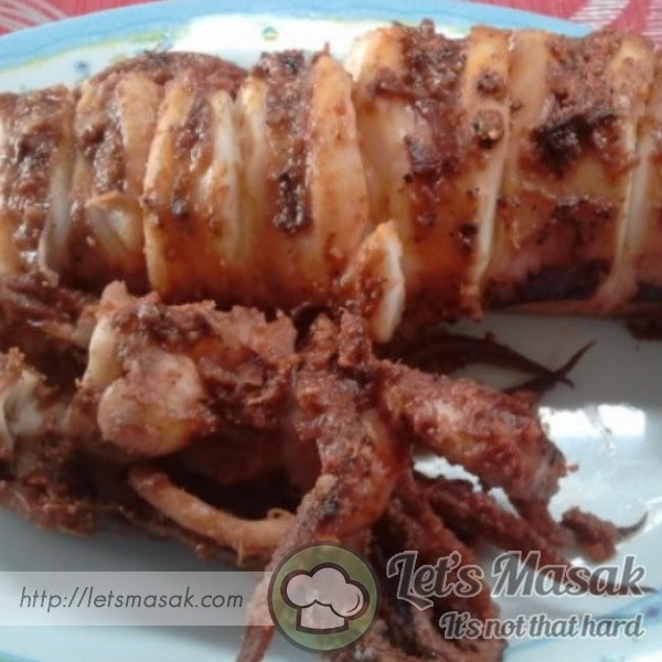 Resepi Sotong Bakar Madu - Soalan 14