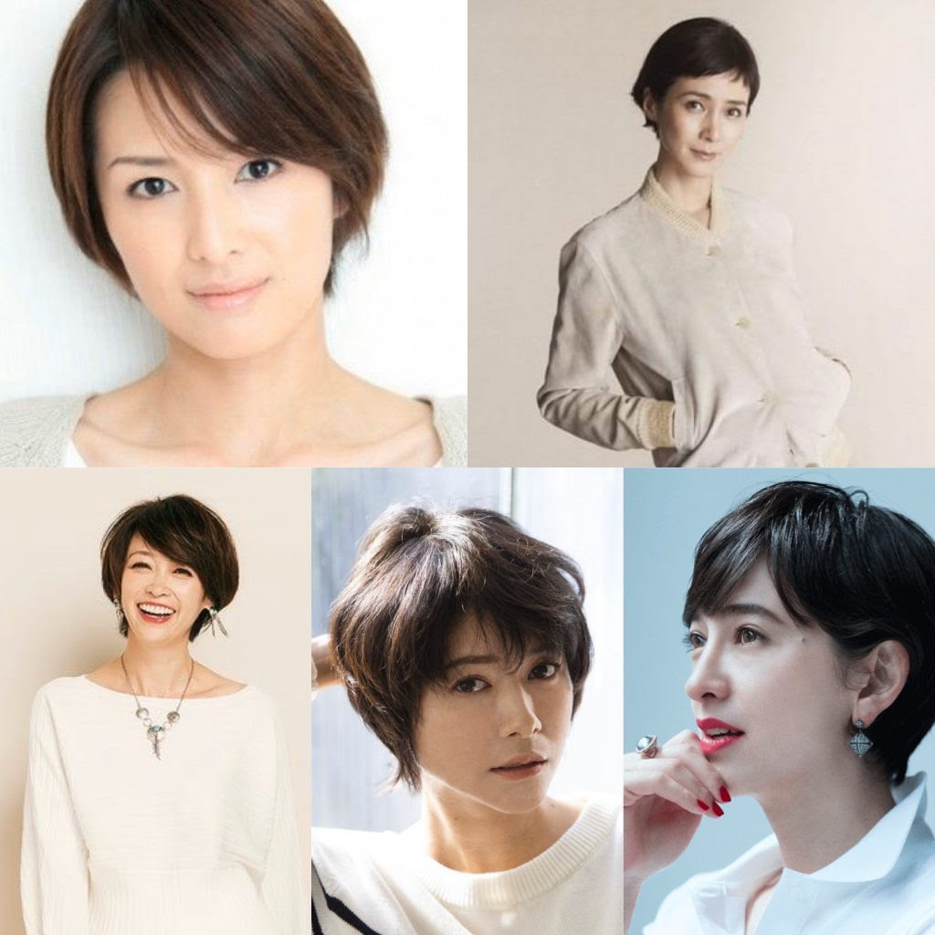 すごい 安田 成美 髪型 ショート 人気のヘアスタイル