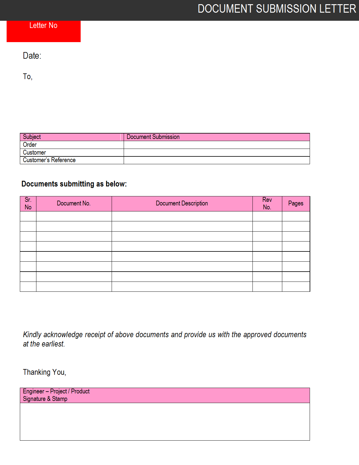 If you're looking for solid advice on how to write a strong journal submission cover letter that will convince journal editors to review your research paper, then look no further! Document Submission Letter