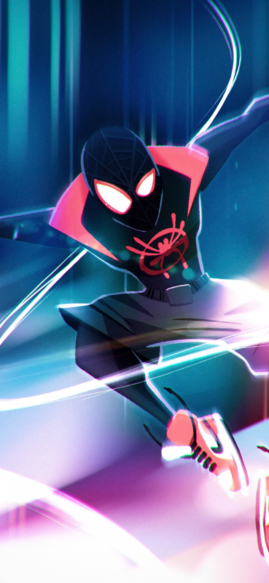 Anime Images Spider Man Into The Spider Verse Wallpaper Iphone 8 Plus