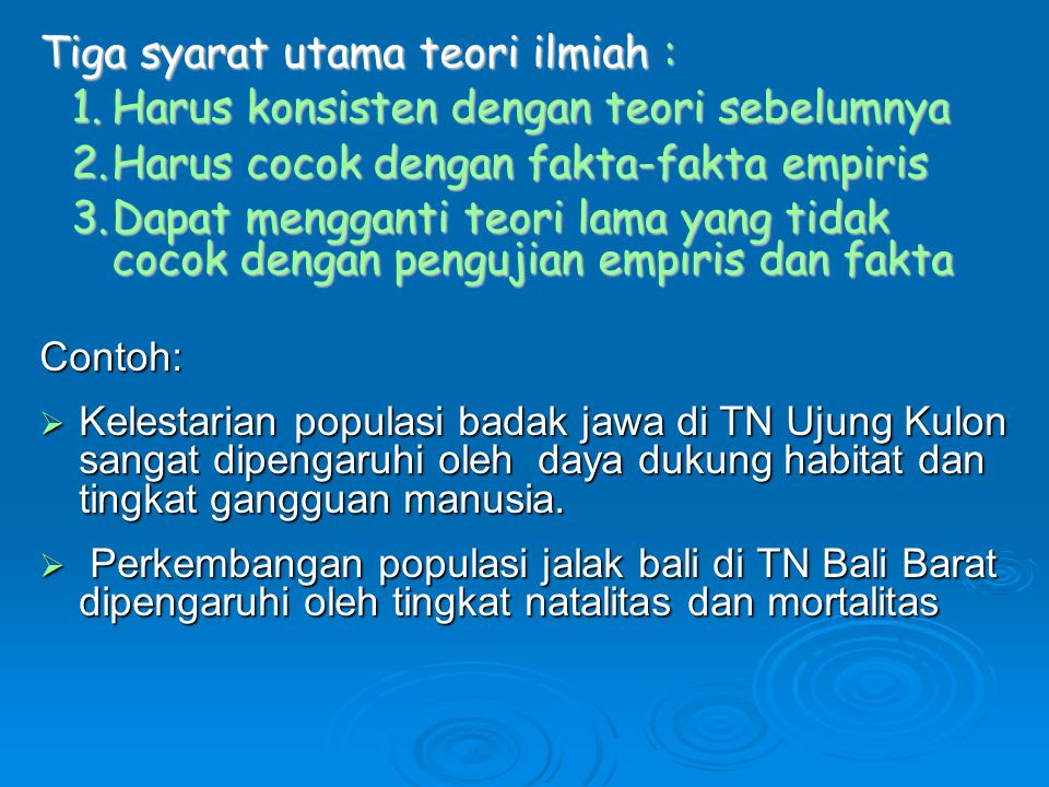 Contoh Fakta Generalisasi - 3 Glorios As Palavras