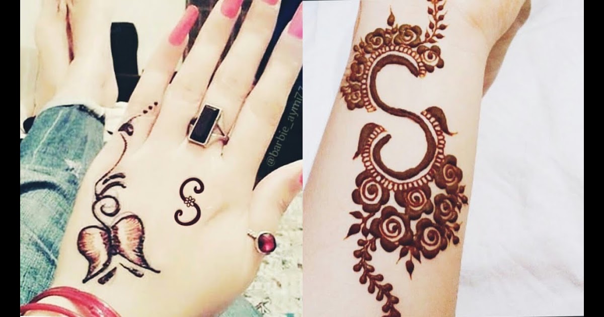 S Mehndi Design 19 Easy Mehndi Design