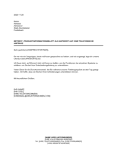Du hast dein produkt noch nicht gefunden oder unser kalkulator bildet nicht deine wünsche ab? Standard Begleitschreiben Als Antwort Auf Eine Anfrage Vorlagen Und Muster Biztree Com
