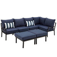 7-piece outdoor sofa sectional set