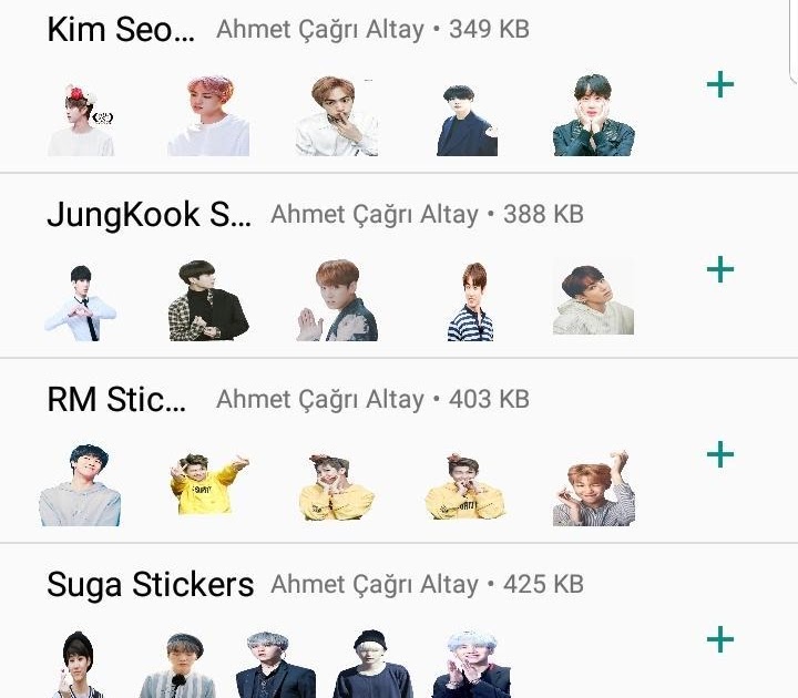 34 Kumpulan Stiker  Wa Bts  Apk  Terbaru DPgokil123