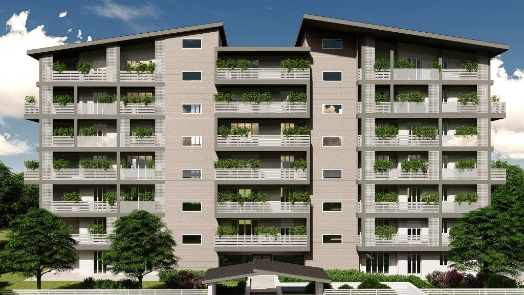 Appartamenti di quattro locali con terrazzo. Nuove Costruzioni Vendita San Giuliano Milanese Prometeo Casa Com
