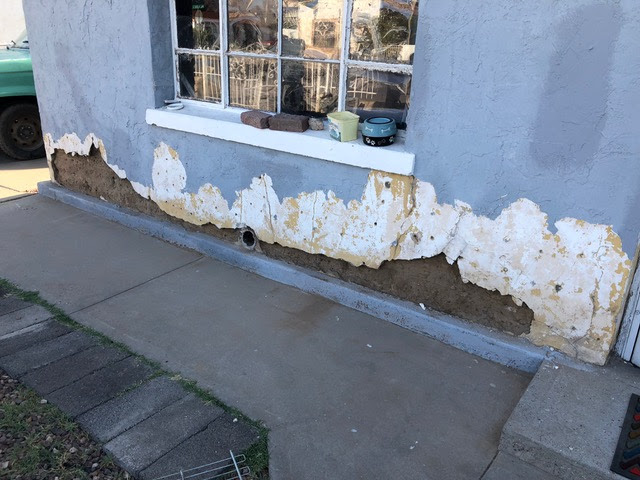 It is a slump block house, which is awesome, but the trim is like a reddish orange color with a cream color around the windows and the block on the back of the house. Structural Concerns With Adobe