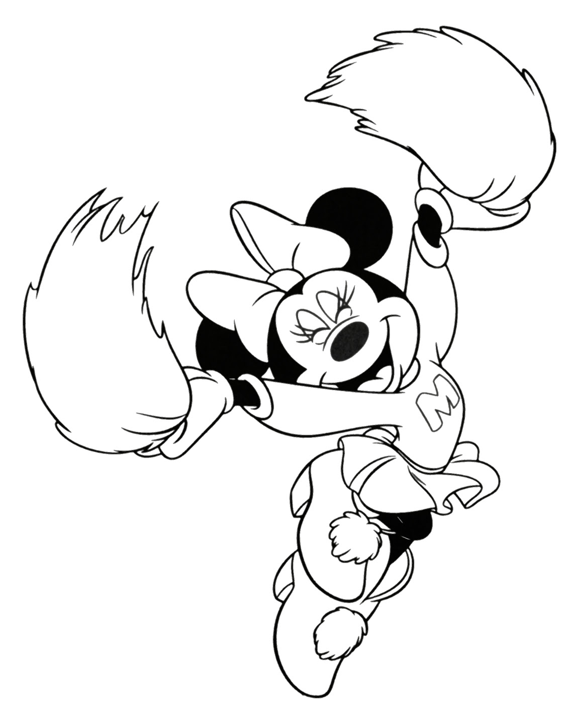 44 Bebe Dibujos De Minnie Mouse Para Colorear