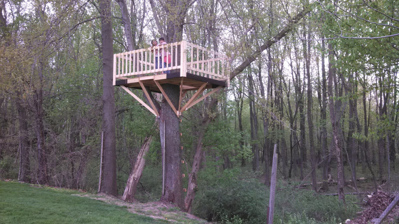 How To Build A Ladder For A Treehouse