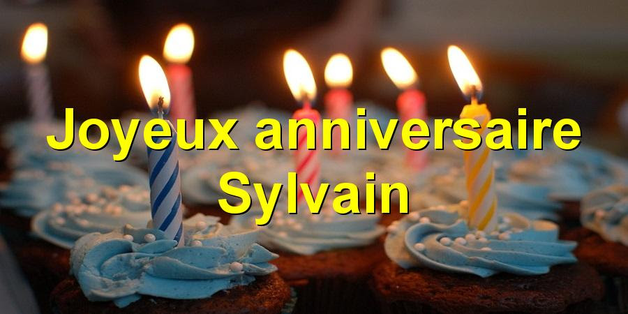 Carte Joyeux Anniversaire Sylvain Tyisha