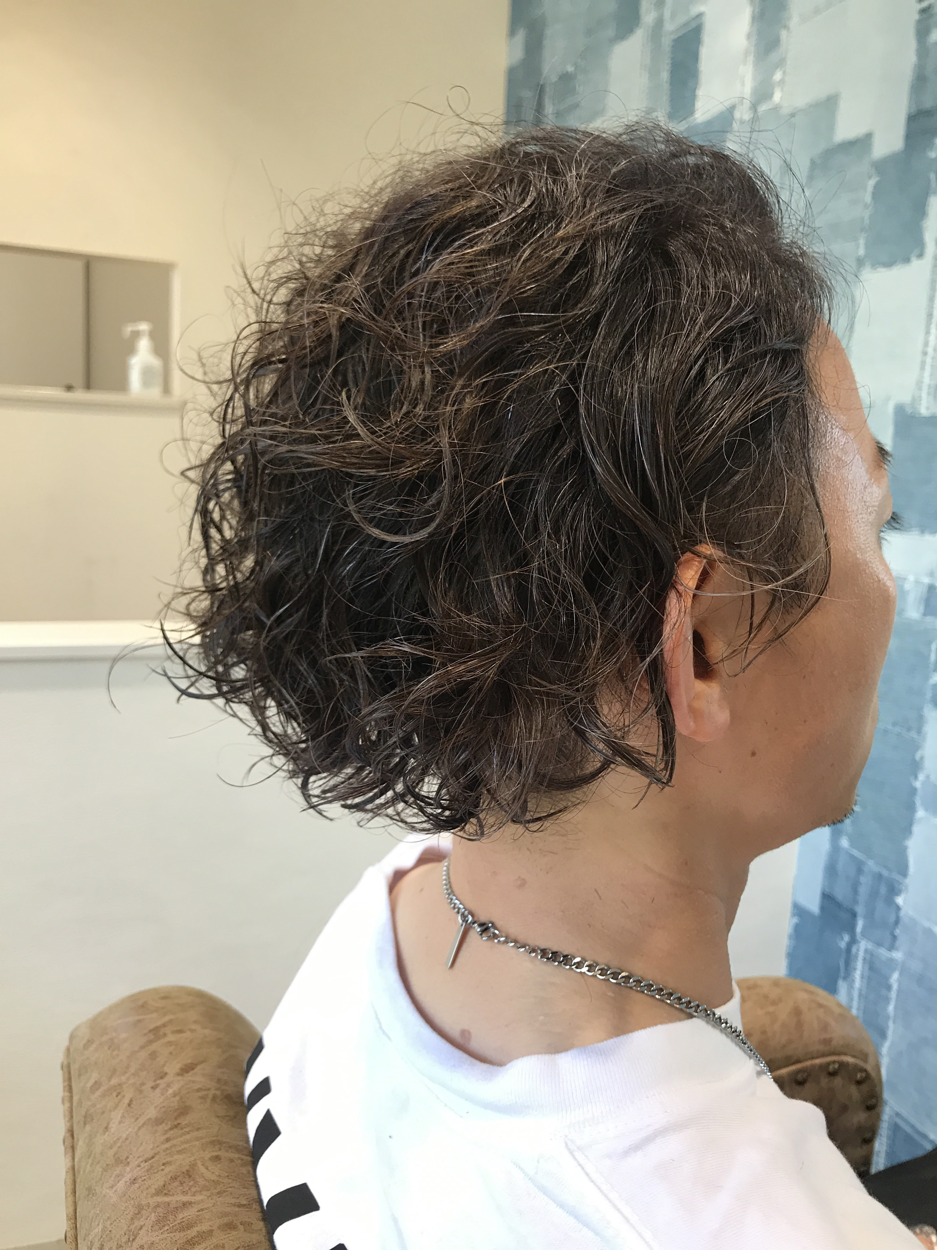 年のベスト パーマ メンズ ミディアム ヘアスタイルコレクション