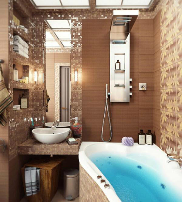 This bath renovation included how to install a shower surround with tile, installing a toilet. 40 Stylish Small Bathroom Design Ideas Decoholic