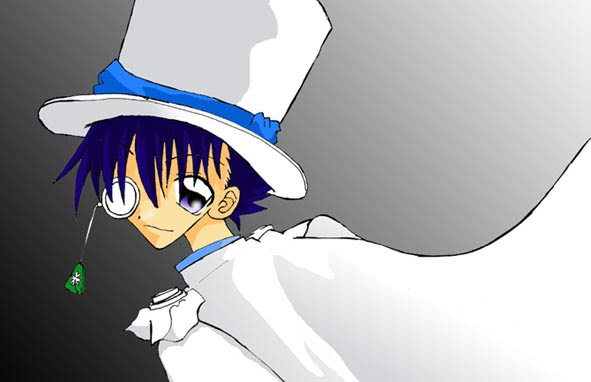 ロイヤリティフリー怪盗キッド コナン イラスト かわいい 無料イラスト集