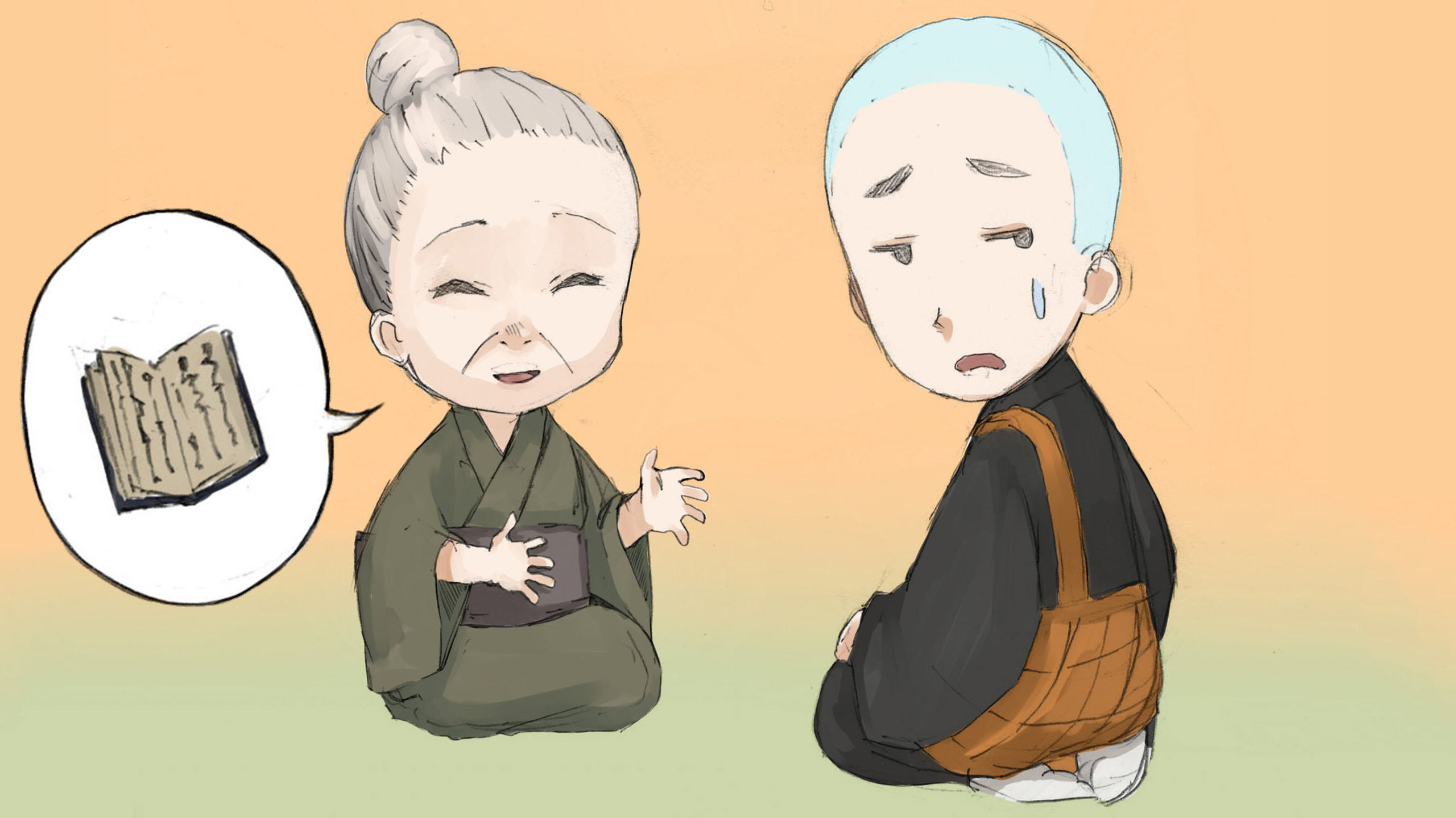 動物の画像について これまでで最高のおばあさん イラスト 昔話