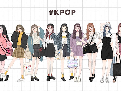 [最も好ましい] k pop イラスト 266275-K popイラスト無料