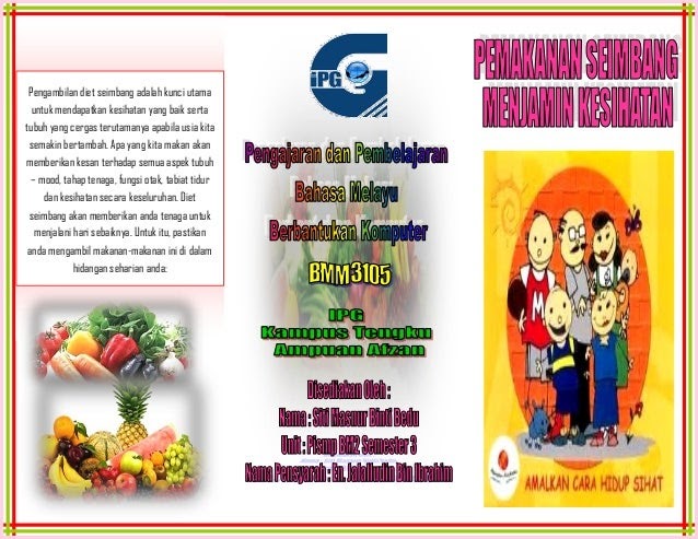 Contoh Brosur Makanan Seimbang Surat 33