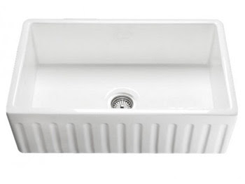 4.5 out of 5 stars Belfast Sink With Ribbed Front Bluci Vecchio
