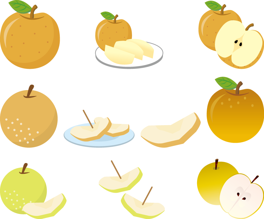 ロイヤリティフリー梨 イラスト 最高の動物画像