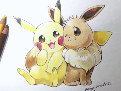 最高のイラスト画像 ピカチュウ イラスト かわいい ポケモン