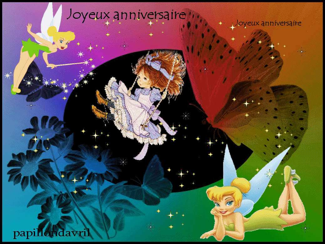 Carte D Anniversaire Virtuelle De Princesse Tasyafiolarara Web