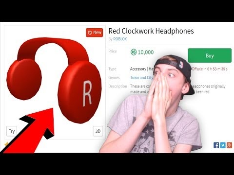 Roblox Clockwork Headphones Real Life - red clockwork headphones roblox free