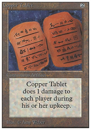 Copper Tablet