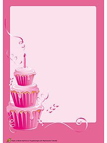 Invitation Anniversaire Lettre Wendie