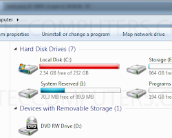 Full hard drive slow computer
