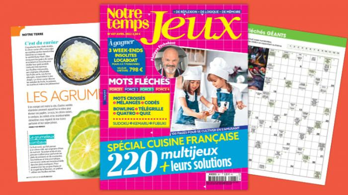 Magazine Notre Temps Jeux