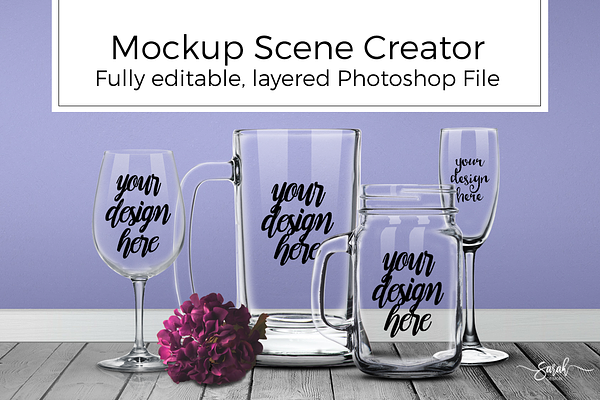Download Styled Mockup Scene Creator Bundle PSD Mockup - Global Design Ideas