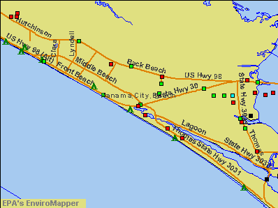 Map To Panama City Beach Florida Florida Map 2018
