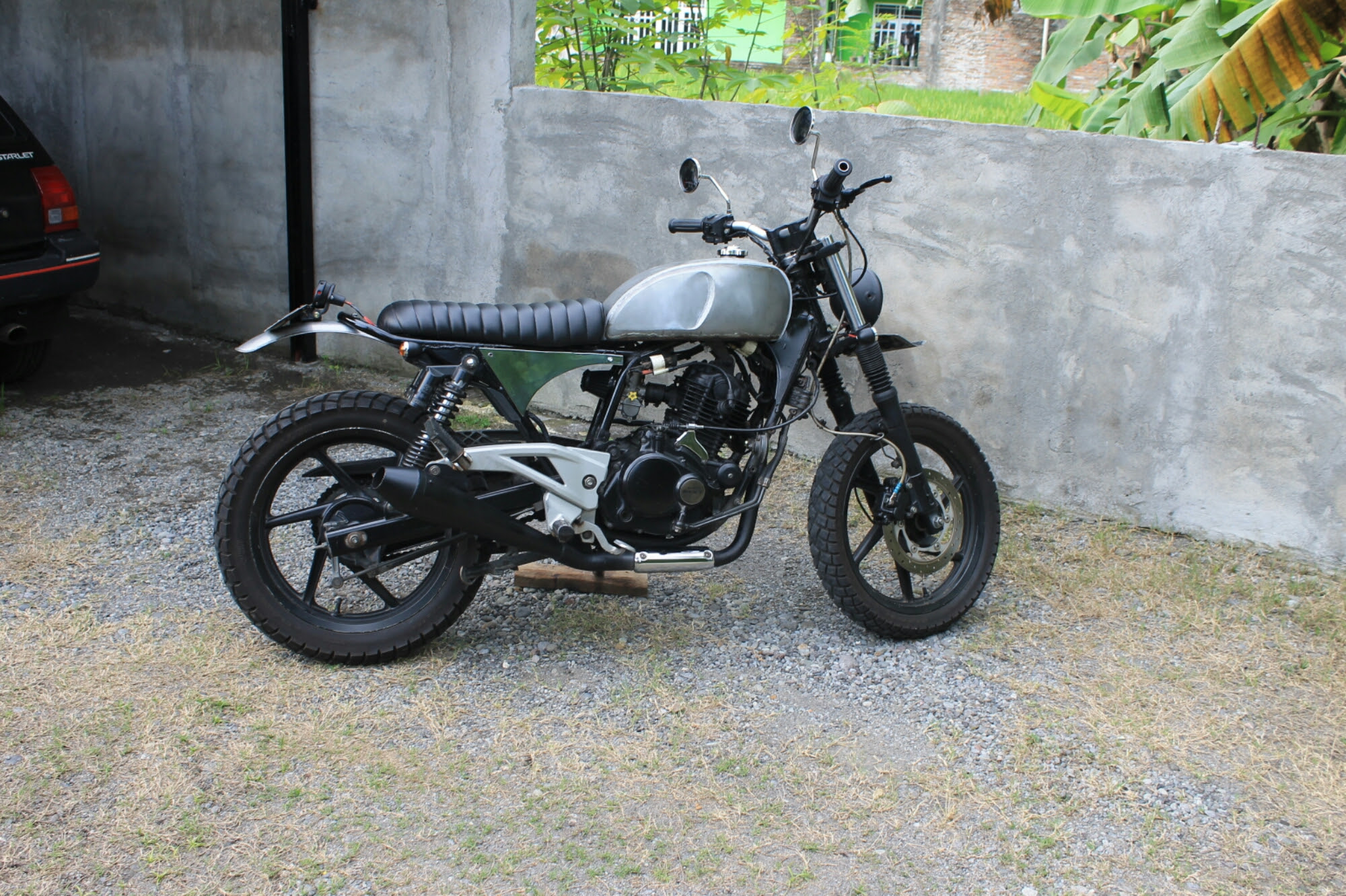 Modif Gl 100 Lampu Pesek Combo Modifikasi