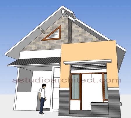 Gambar Desain Rumah Dari Batako Gambar 08